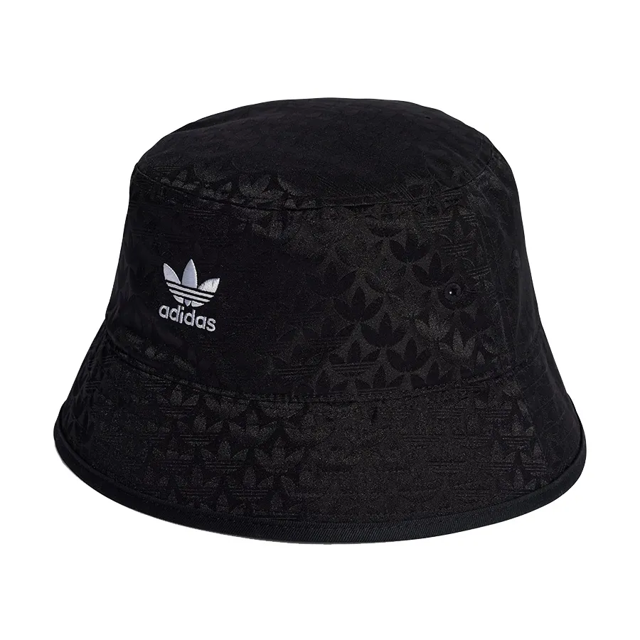 Mũ nón Adidas Đen - Mũ Adidas Monogram Bucket Hat IT7352 Màu Đen - Vua Hàng Hiệu