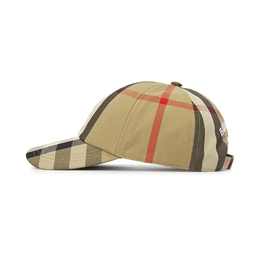 Mũ nón Burberry - Mũ Burberry Classic Cap Multicolor 8068035 Màu Camel Size S - Vua Hàng Hiệu