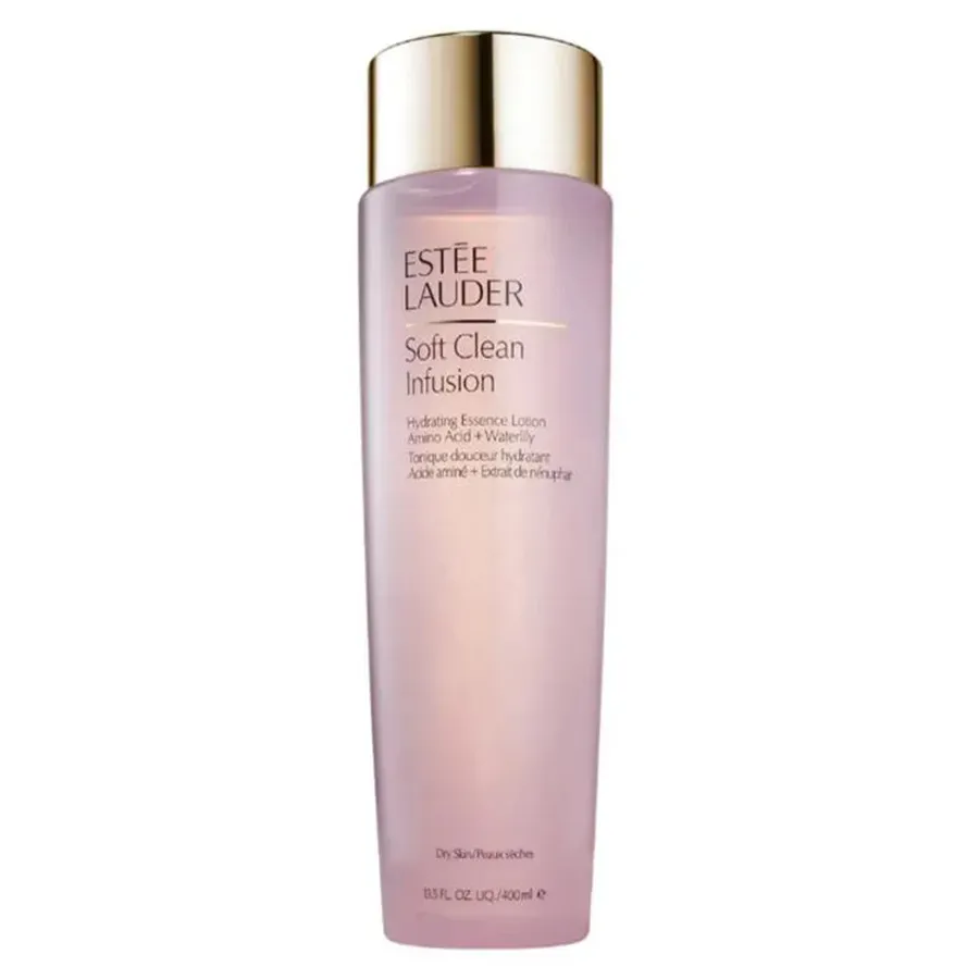 Mỹ phẩm Mỹ - Nước Hoa Hồng Estee Lauder Soft Clean Silky Hydrating Lotion Dành Cho Da Khô Và Da Thường, 400ml - Vua Hàng Hiệu