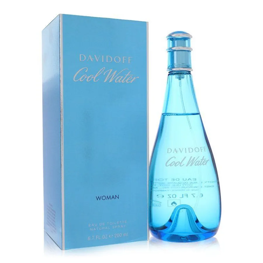 Nước hoa 200ml - Nước Hoa Nữ Davidoff Cool Water Woman EDT 200ml - Vua Hàng Hiệu