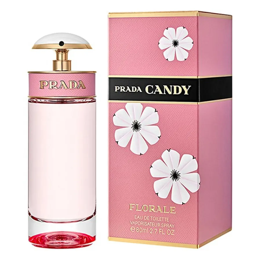 Nước hoa Floral Fruity Gourmand - hương hoa cỏ trái cây - Nước Hoa Nữ Prada Candy Florale Eau De Toilette (EDT) 80ml - Vua Hàng Hiệu