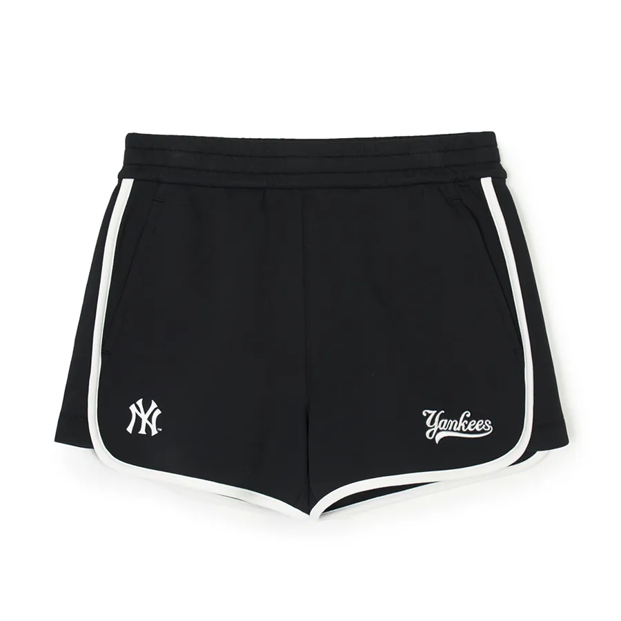 Thời trang MLB Nữ - Quần Short MLB Women's Varsity Dolphin Pants New York Yankees 3FSPV0443-50BKS Màu Đen - Vua Hàng Hiệu