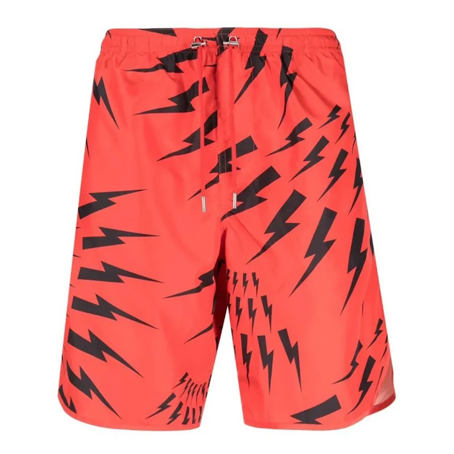 Neil Barrett Nam - Quần Short Nam Neil Barrett PBCB008 Màu Đỏ Size S - Vua Hàng Hiệu