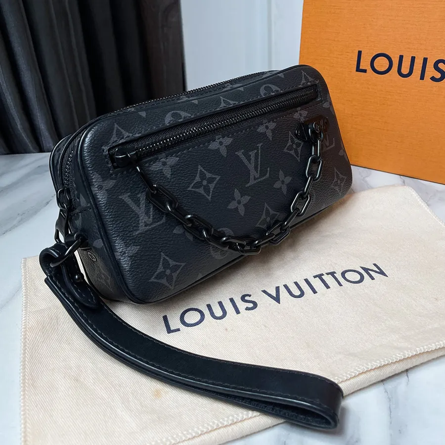 Volga Pochette Kasai Louis Vuitton Homme LV Clutch Pochette Volga