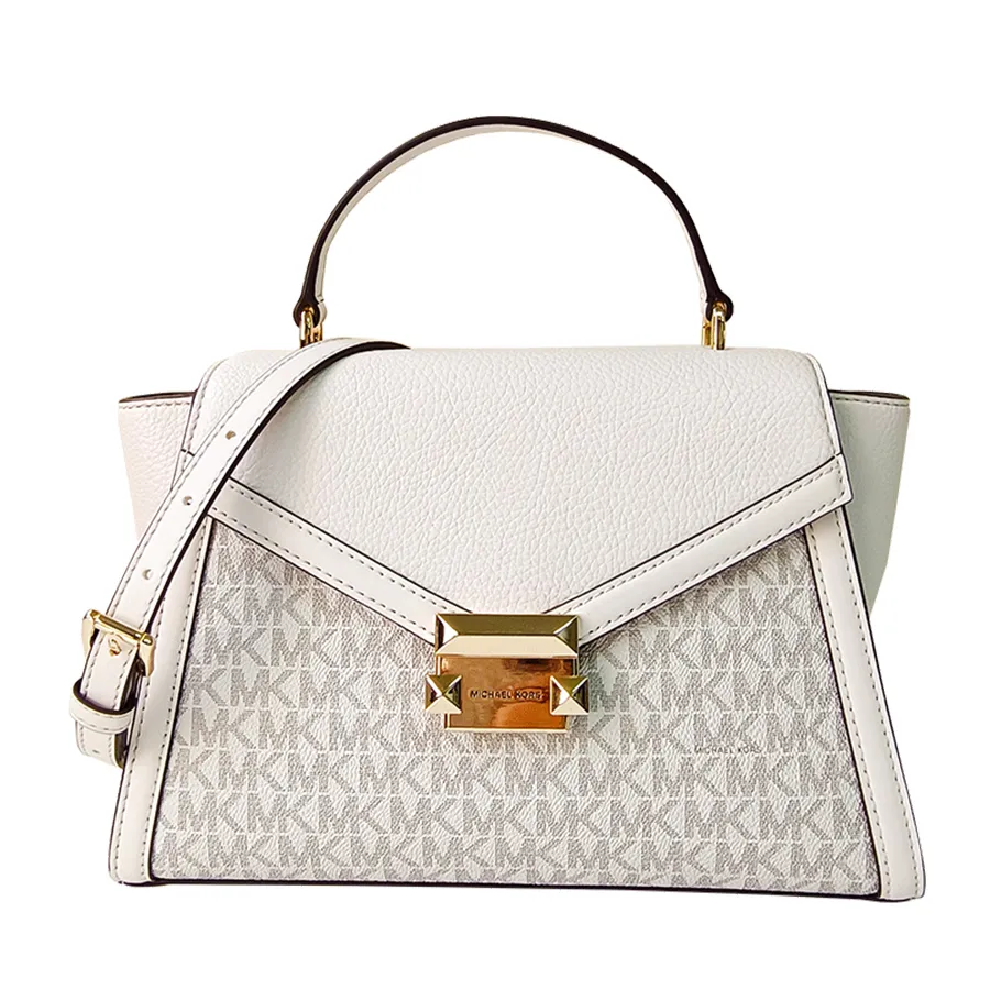 Túi Đeo Chéo Nữ Michael Kors MK Whitney Medium - Túi Xách Sang Trọng Màu Trắng, Phong Cách Cao Cấp và Thời Thượng