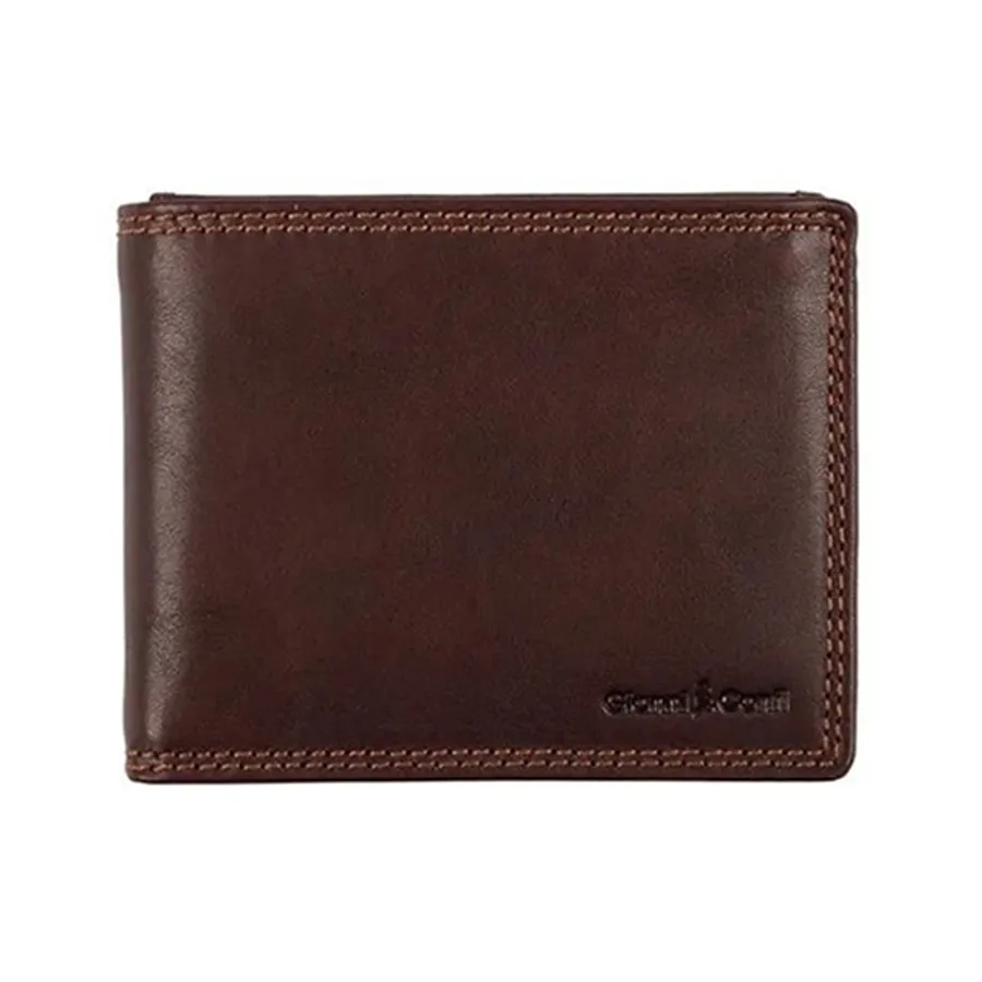 Gianni Conti - Ví Nam Gianni Conti Wallet 917144-Dark Brown Màu Nâu Đậm - Vua Hàng Hiệu