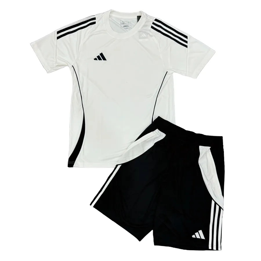 Thời trang Adidas 100%Polyester - Bộ Quần Áo Cộc Tay Nam Adidas Tiro 24 Jersey IS1019/IR9376 Màu Trắng Đen Size M - Vua Hàng Hiệu