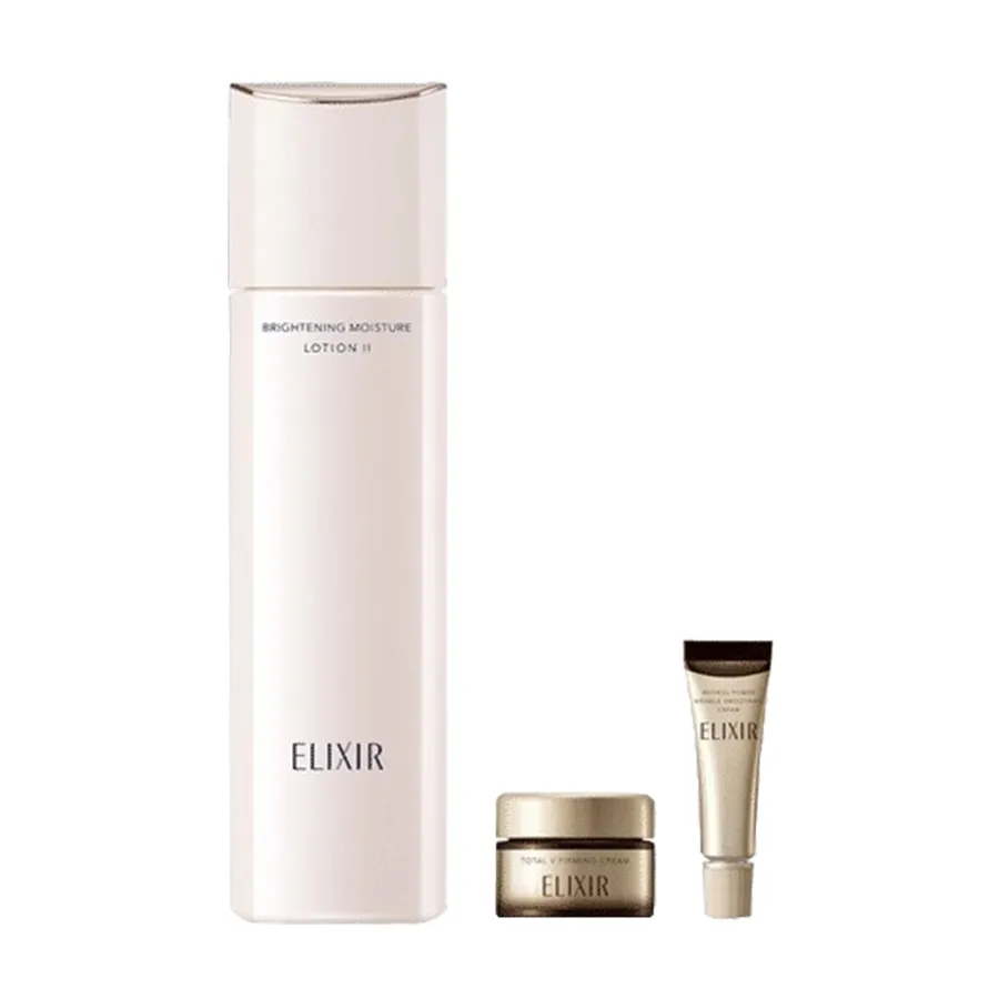 Bộ Sản Phẩm Dưỡng Da Shiseido Elixir Pure White Moisturizing