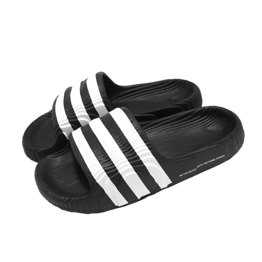 Dép Adidas - Dép Adidas Adilette 22 Slides IF3670 Màu Đen Trắng Size 39 - Vua Hàng Hiệu