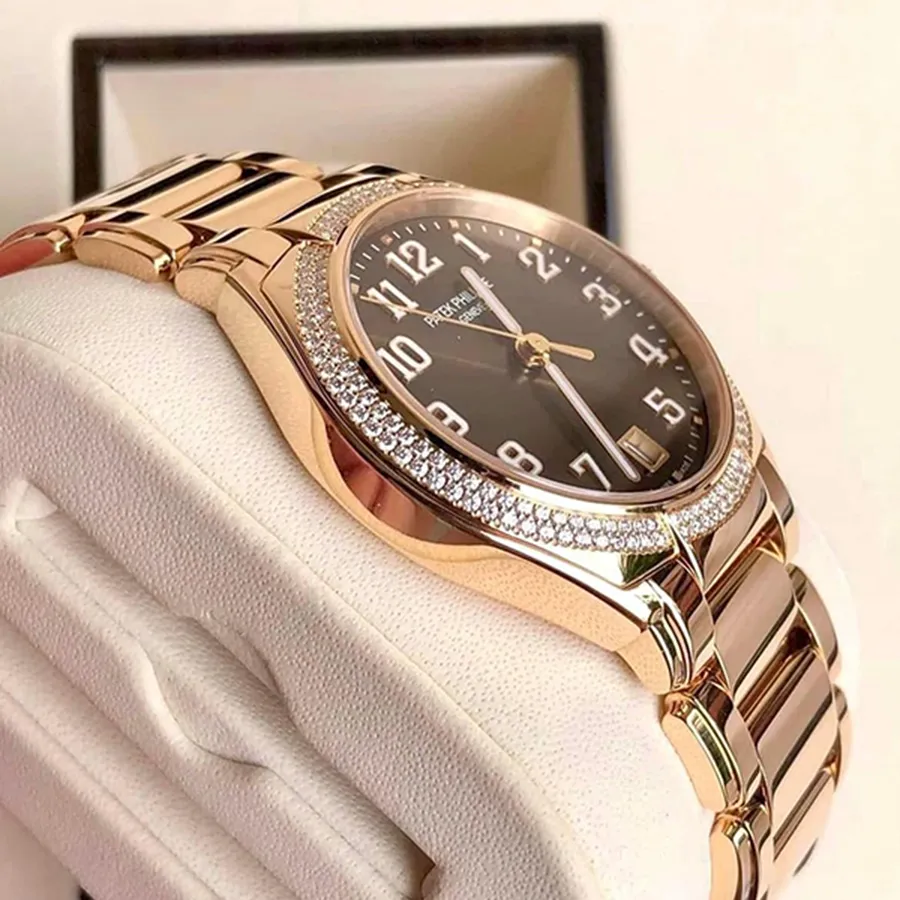 Đồng Hồ Nữ Patek Philippe Twenty ~4 7300/1200R-001 Màu Nâu/ Vàng