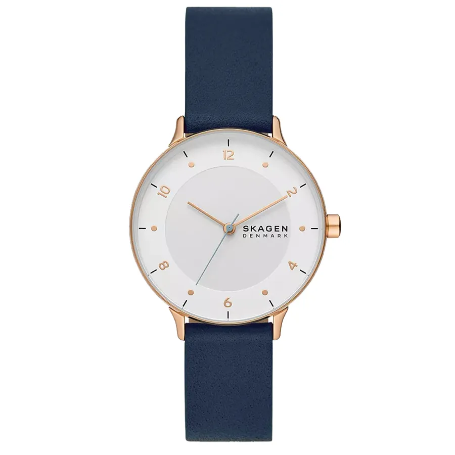 Đồng hồ Đan Mạch - Đồng Hồ Nữ Skagen Watch RIIS SKW3090 Màu Xanh Trắng - Vua Hàng Hiệu