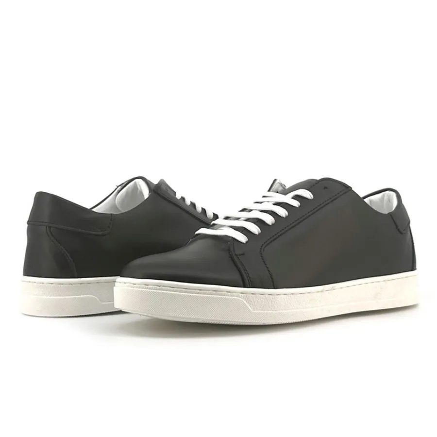 Giày Thể Thao Nam Duca Di Morrone BRANDO-PELLE_NERO_NERO Màu Đen Size 42