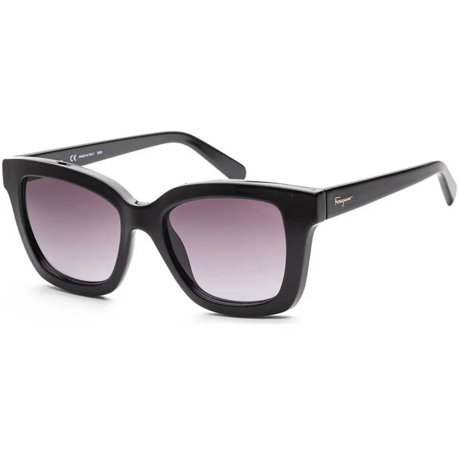 Kính Mát Nữ Salvatore Ferragamo Square Sunglasses SF955S 001 53 Màu Đen