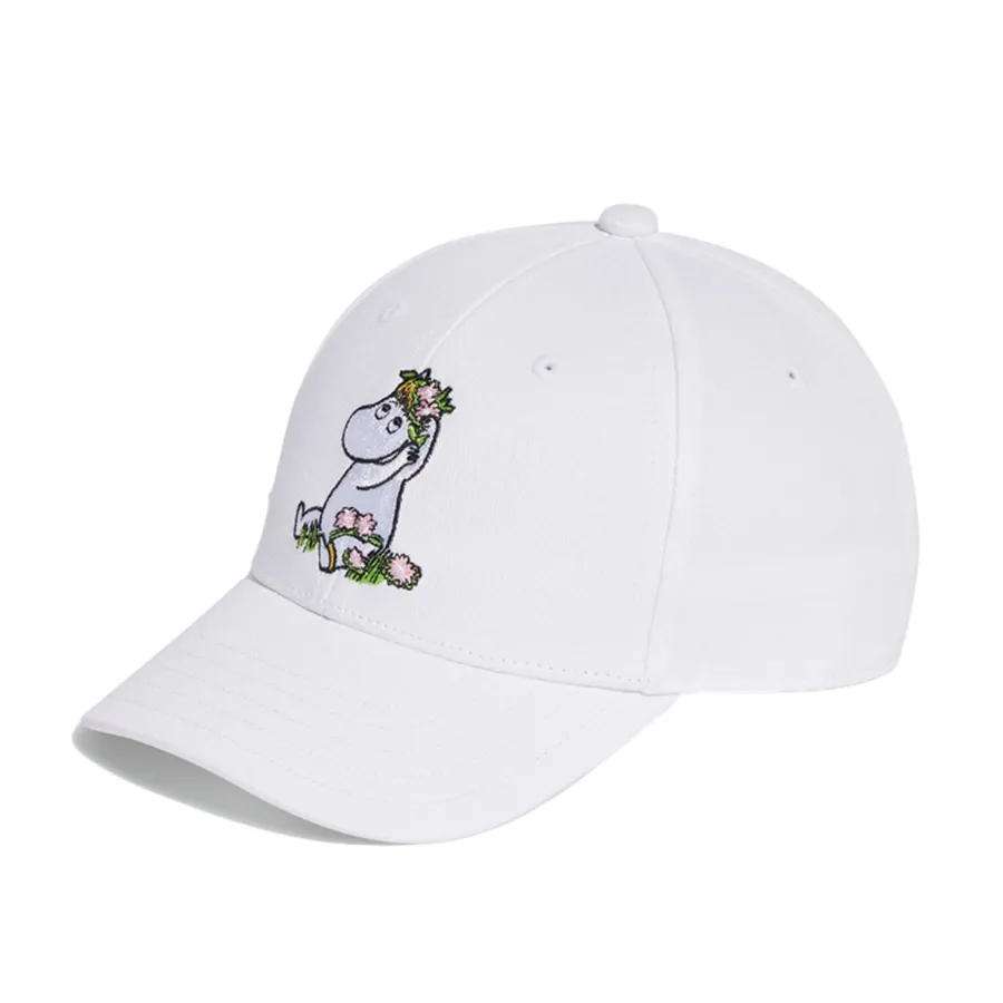Mũ nón Trẻ em Mũ lưỡi trai - Mũ Adidas Adidas Originals x Moomin Cap IB9256 Màu Trắng - Vua Hàng Hiệu