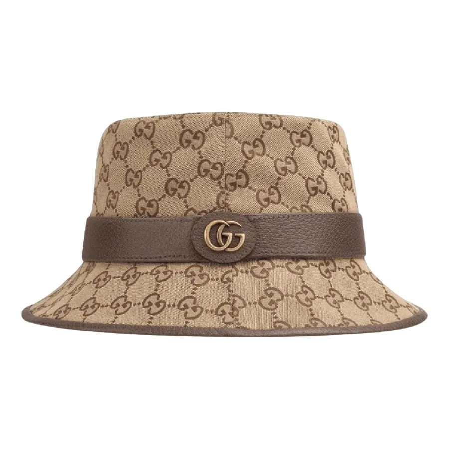 Mũ nón - Mũ Gucci Bucket GG 576587 4HG62 2564 Hat Màu Nâu Size L - Vua Hàng Hiệu