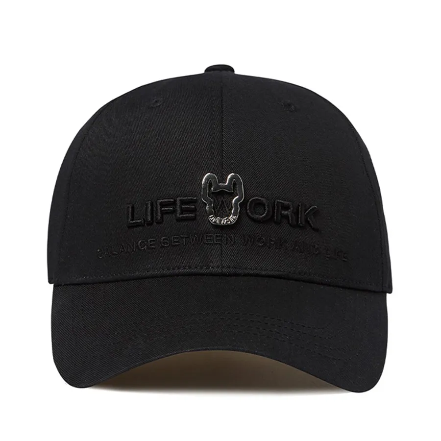 LifeWork - Mũ LifeWork Metal Radok Embroidered Hard Ball LW245CP011 Màu Đen - Vua Hàng Hiệu