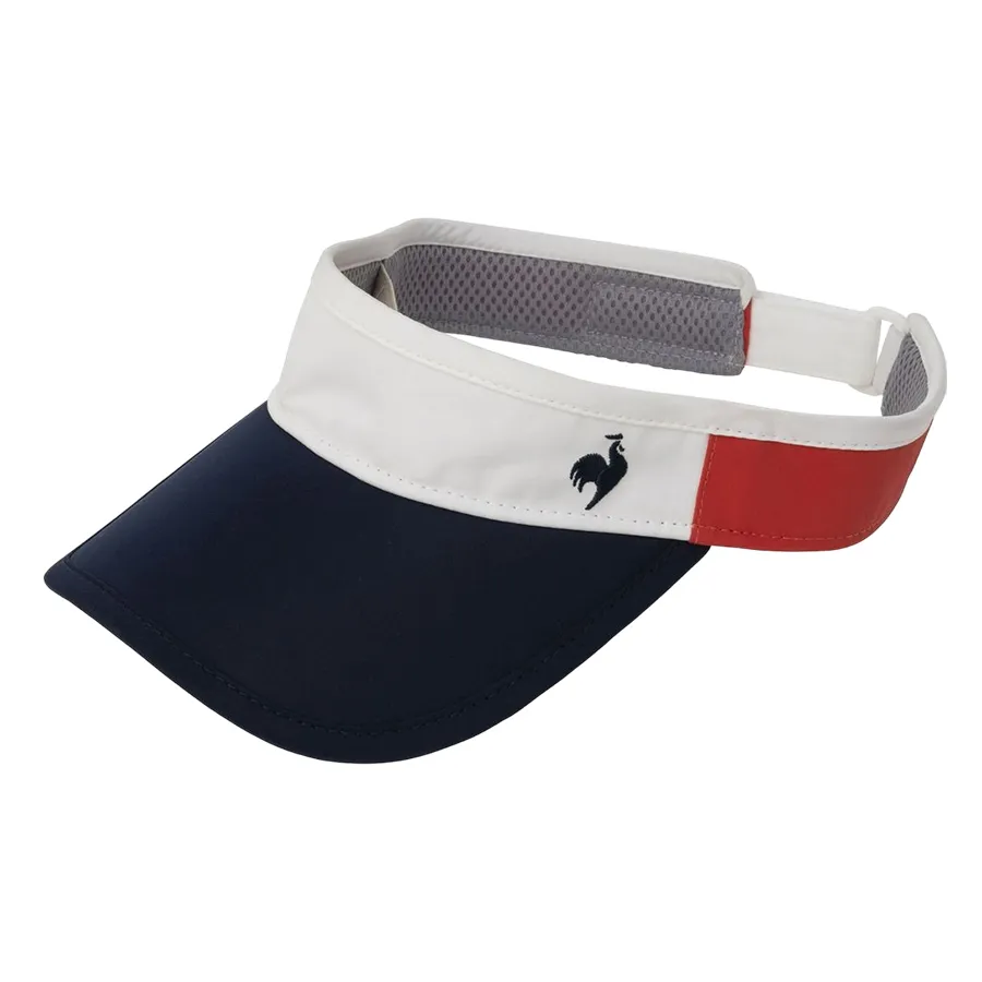 Mũ nón Mũ nửa đầu - Mũ Nữ Le Coq Sportif Tennis Fan Air Sun Visor QTCVJC10-TRC Phối Màu - Vua Hàng Hiệu