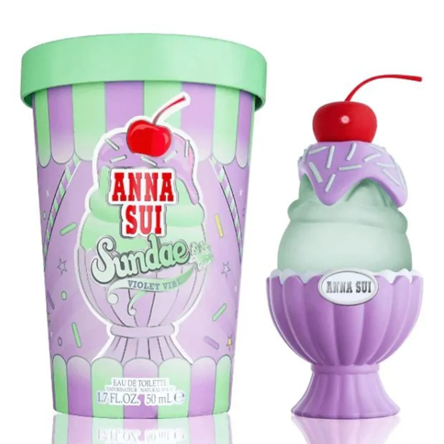 Anna Sui - Nước Hoa Nữ Anna Sui Sundae Violet Vibe EDT 50ml - Vua Hàng Hiệu