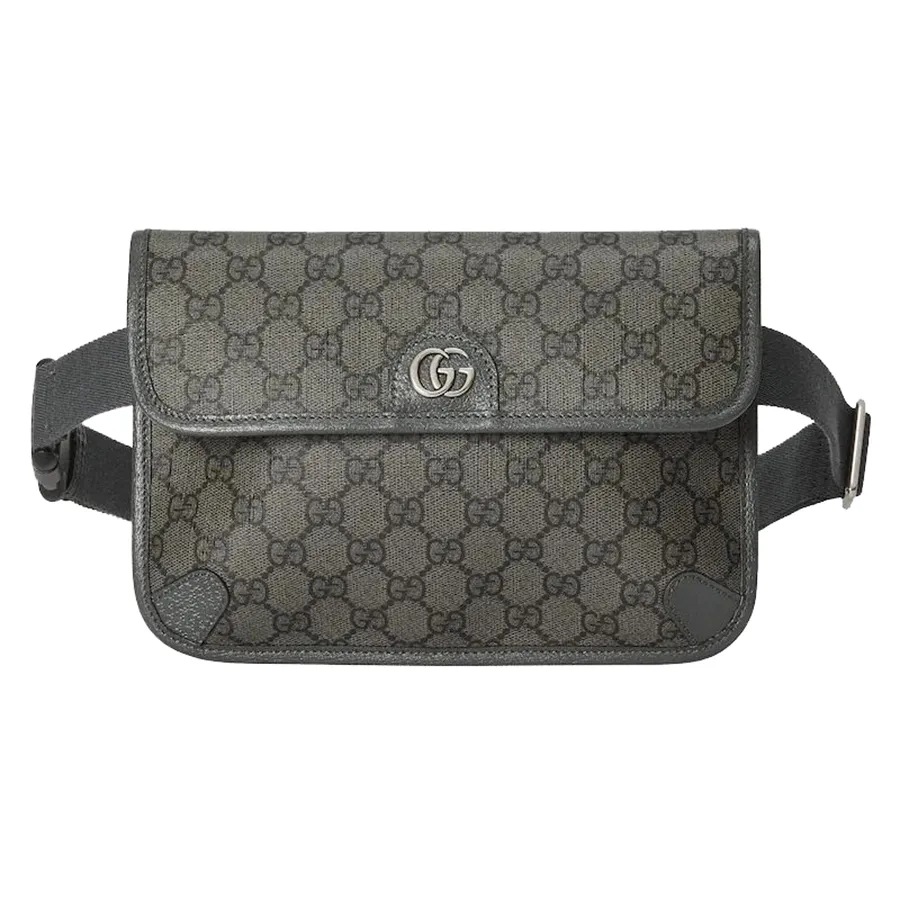 Túi xách Gucci - Túi Đeo Chéo Nam Gucci Ophidia GG Belt Bag Màu Xám - Vua Hàng Hiệu