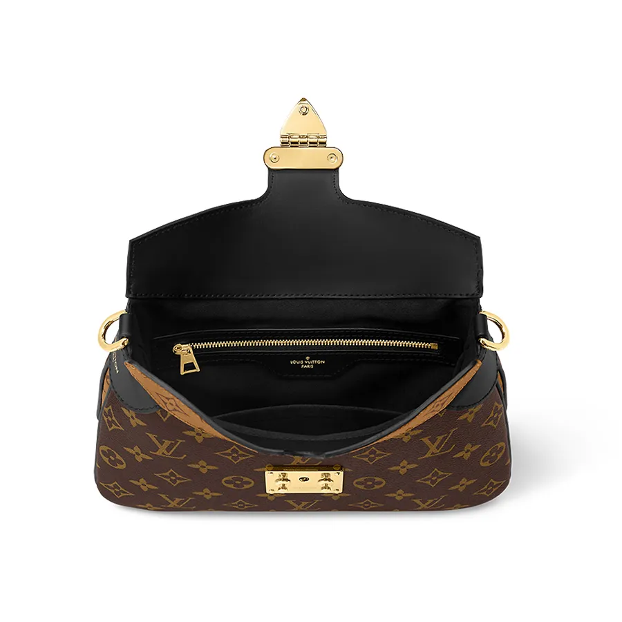 Túi Đeo Vai Nữ Louis Vuitton LV Twinny M46659 Màu Nâu | Vua