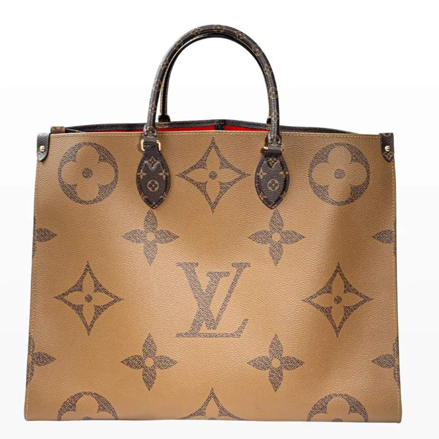 Túi xách Louis Vuitton - Túi Xách Nữ Louis Vuitton LV On The Go Monogram Canvas Màu Nâu Đen - Vua Hàng Hiệu