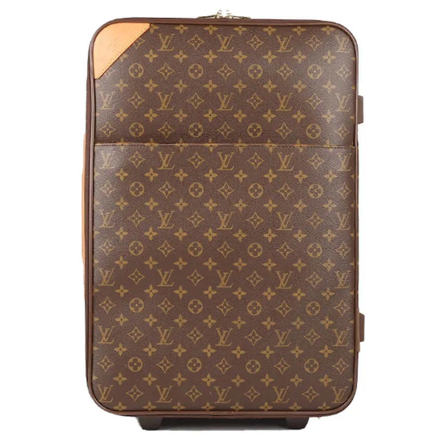 Louis Vuitton Unisex - Vali Louis Vuitton LV Monogram Suitcase Pegase 55 Travel Bag M23294 Brown Màu Nâu Đen - Vua Hàng Hiệu
