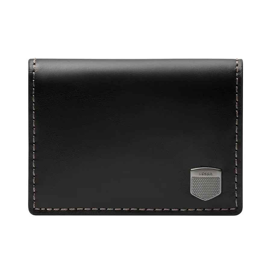 Túi xách Nam Ví - Ví Da Nam Fossil Hayes Card Case Bifold ML4646001 Màu Đen - Vua Hàng Hiệu