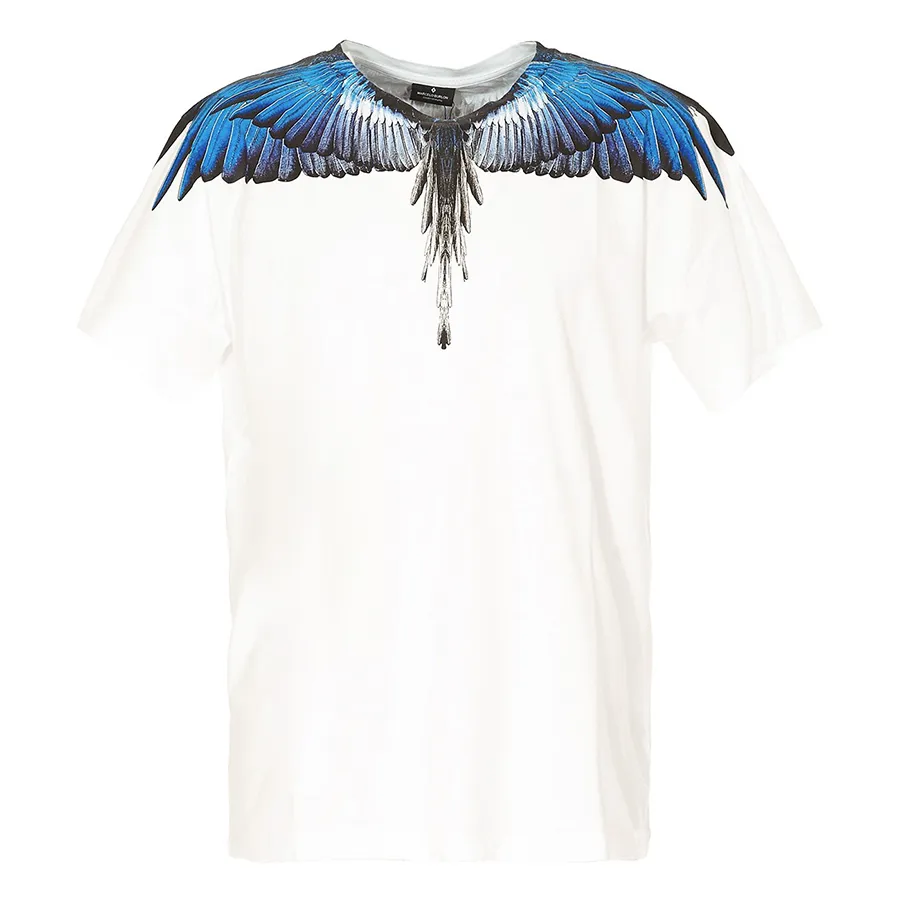 Thời trang Marcelo Burlon - Áo Phông Nam Marcelo Burlon Wing 10145 Tshirt Màu Trắng Size XXS - Vua Hàng Hiệu