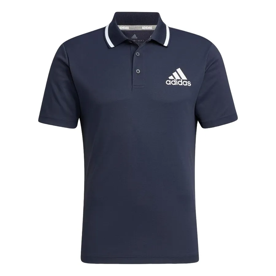 Thời trang Adidas 100%Polyester - Áo Polo Nam Adidas Aeroreday Bos Logo Short-Sleeved HI5601 Màu Xanh Navy Size M - Vua Hàng Hiệu