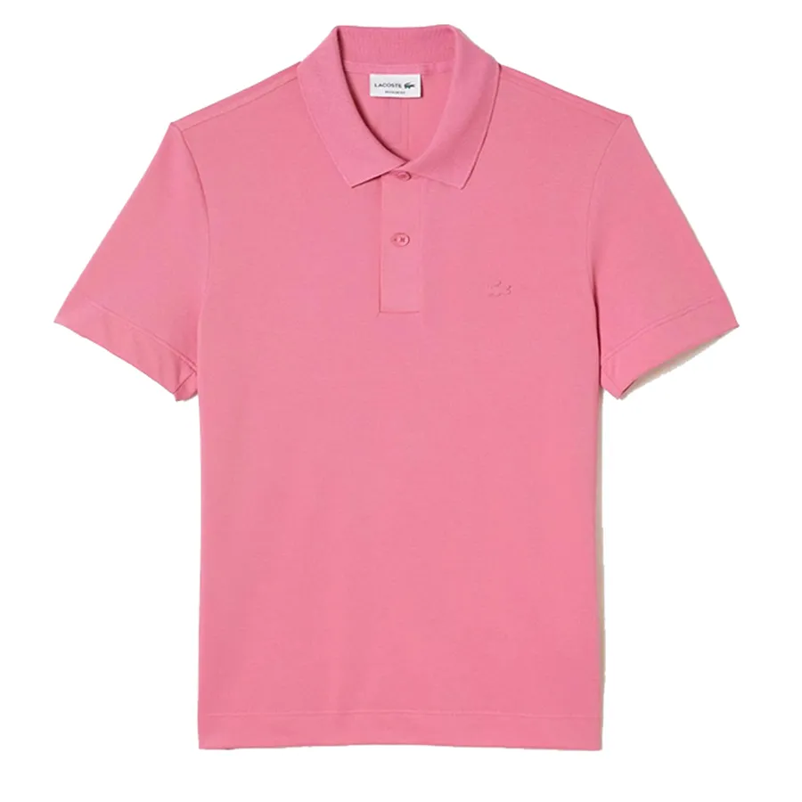 Áo Polo Nam Lacoste Men's Regular Fit Cotton Piqué Shirt PH8361 2R3 Màu Hồng Size 5