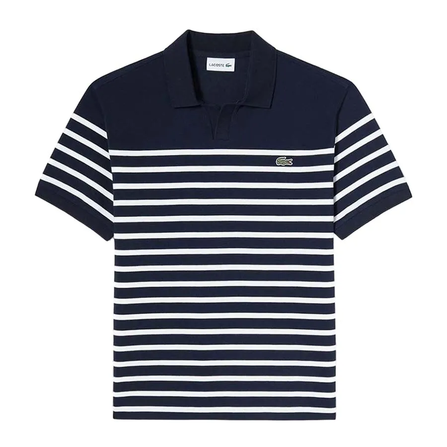 Thời trang Nam Áo Polo - Áo Polo Nam Lacoste Regular Fit Polo Shirt PH286E 166 Màu Xanh Navy Size 3 - Vua Hàng Hiệu