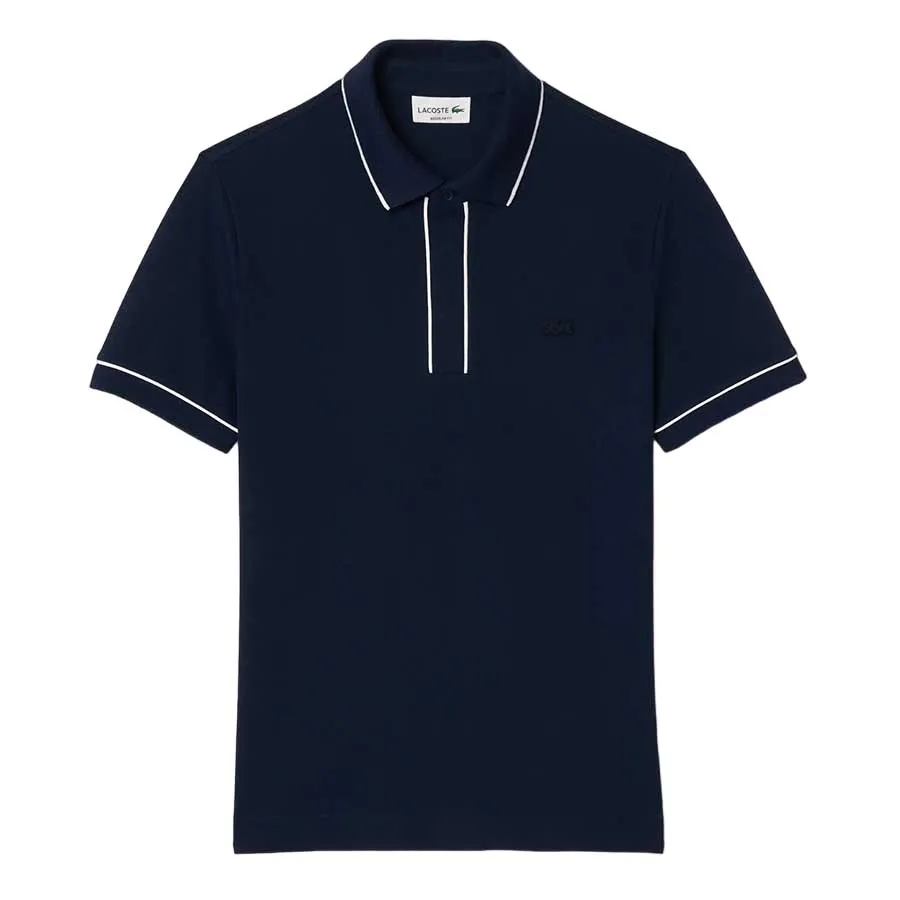 Thời trang Nam Áo Polo - Áo Polo Nam Lacoste Regular Fit Smart Paris PH0796 166 Màu Xanh Navy Size 4 - Vua Hàng Hiệu