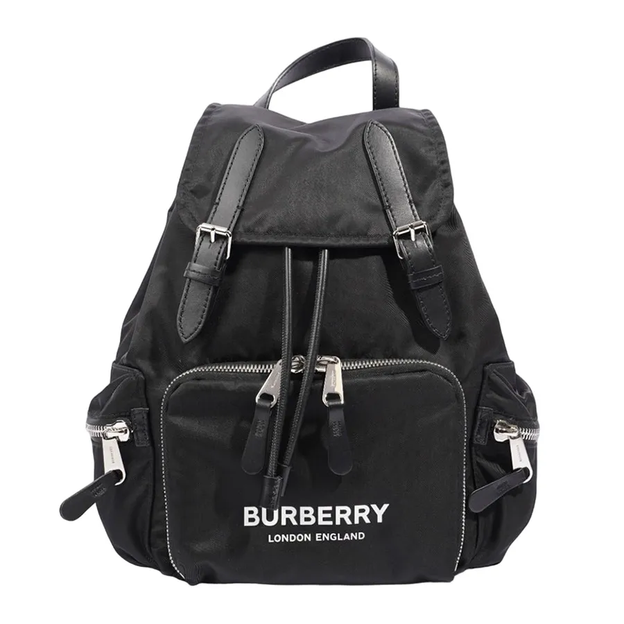 Túi xách Burberry - Balo Burberry Nylon Backpack MD Rucksack Black Màu Đen - Vua Hàng Hiệu