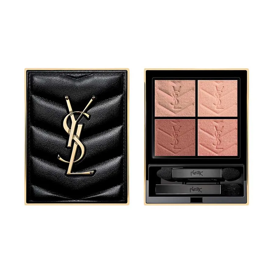 Trang điểm Mọi loại da - Bảng Phấn Mắt Yves Saint Laurent YSL Couture Mini Clutch Eyeshadow Palette 600 Spontini Lilies 4g - Vua Hàng Hiệu