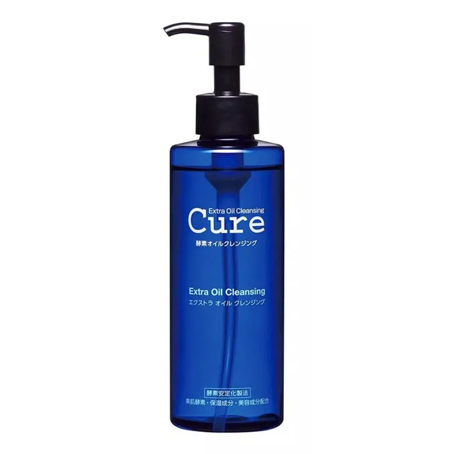 Trang điểm Unisex - Dầu Tẩy Trang Cure Extra Oil Cleansing 200ml - Vua Hàng Hiệu