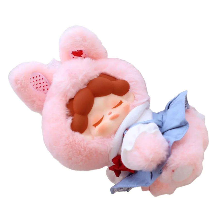 Móc Khóa Dodo Sugar Wendy Zoo School Bunny Màu Hồng