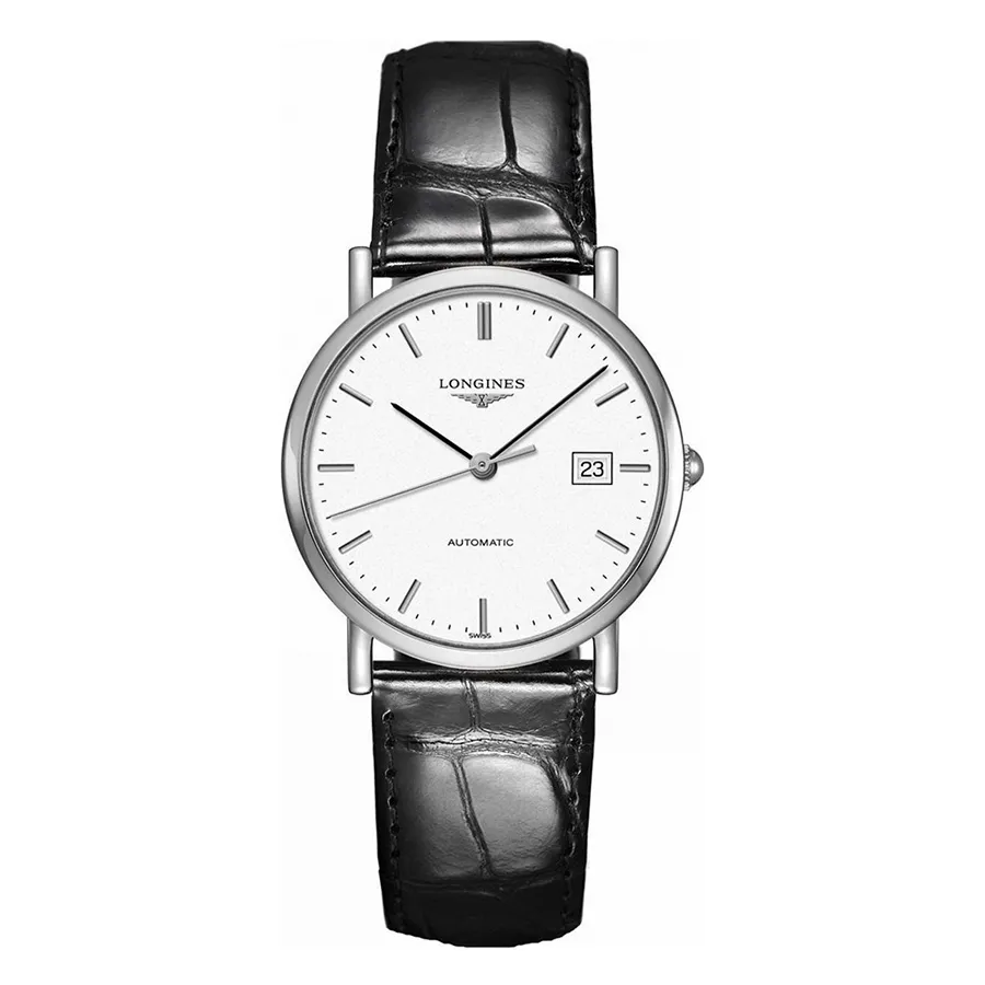 Đồng hồ Longines - Đồng Hồ Nam Longines L4.809.4.12.2 Màu Bạc Đen - Vua Hàng Hiệu