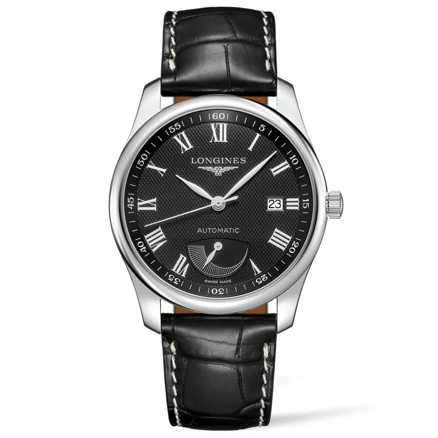 Longines - Đồng Hồ Nam Longines Master L2.908.4.51.7 Màu Đen - Vua Hàng Hiệu