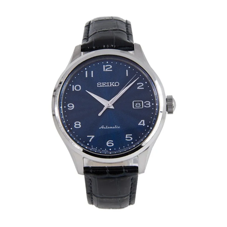 Đồng hồ Nam - Đồng Hồ Nam Seiko Automatic SRPC21J1 Màu Bạc Xanh Navy - Vua Hàng Hiệu