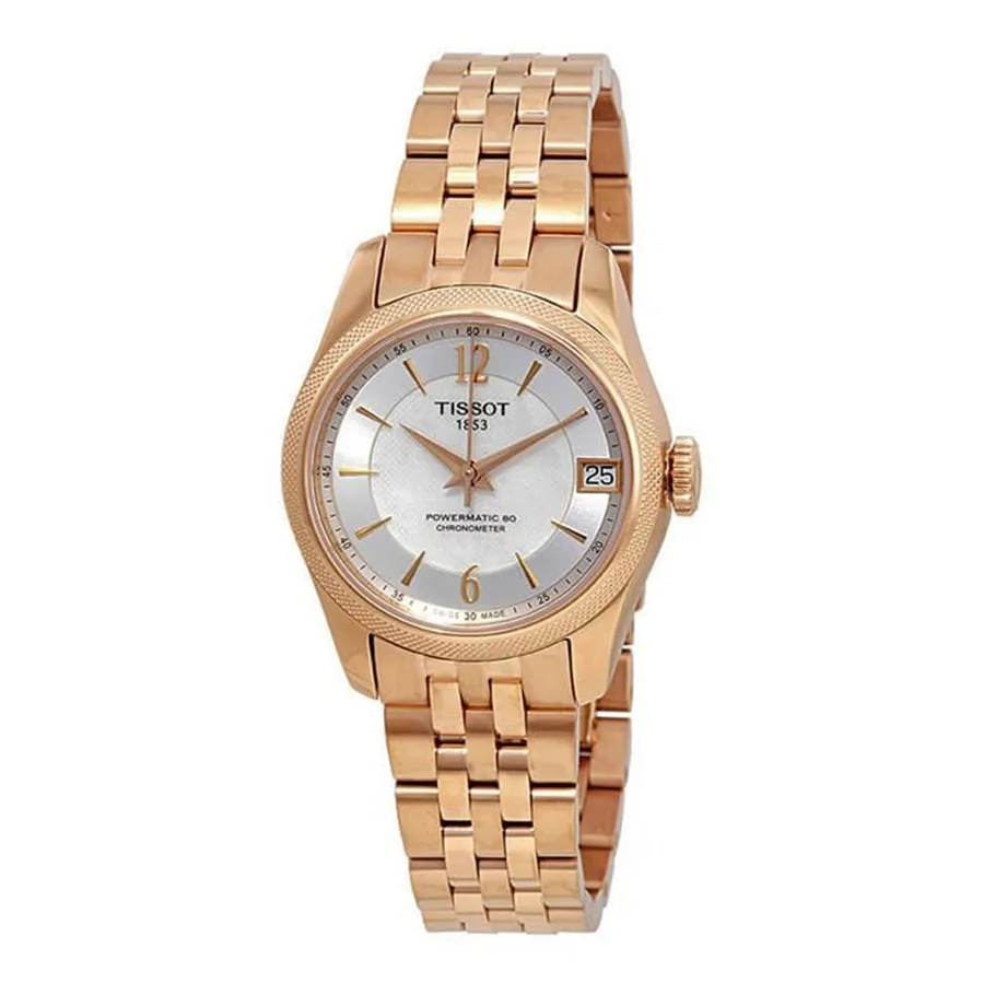 Đồng hồ Vàng hồng - Đồng Hồ Nữ Tissot T-Classic Ballade Automatic Chronometer T108.208.33.117.00 Màu Vàng Hồng - Vua Hàng Hiệu