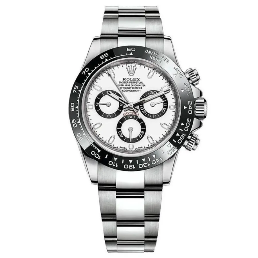 Rolex - Đồng Hồ Rolex Cosmograph Daytona Steel 116500LN-0001 Màu Bạc Trắng - Vua Hàng Hiệu