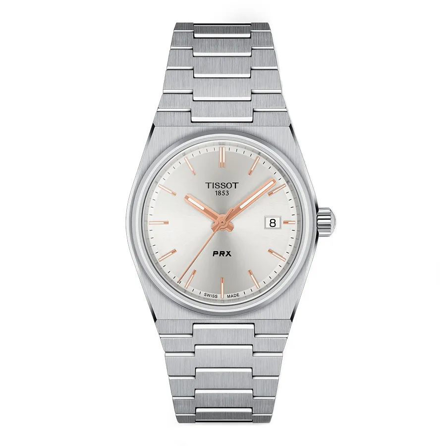 Tissot - Đồng Hồ Unisex Tissot Quartz Silver Dial T1372101103100 Màu Bạc - Vua Hàng Hiệu