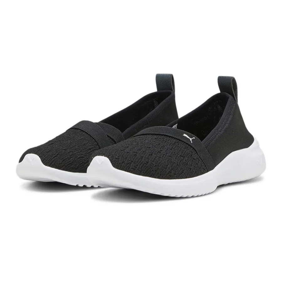 Giày Slip On Nữ Puma Adelina Regent Romance Black Màu Đen Size 36