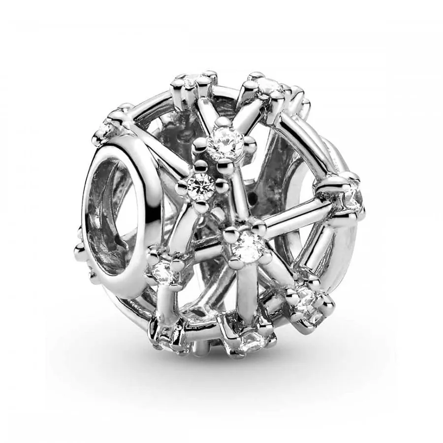 Pandora - Hạt Vòng Charm Pandora Charm Openwork Constellations 799240C01 Màu Bạc - Vua Hàng Hiệu