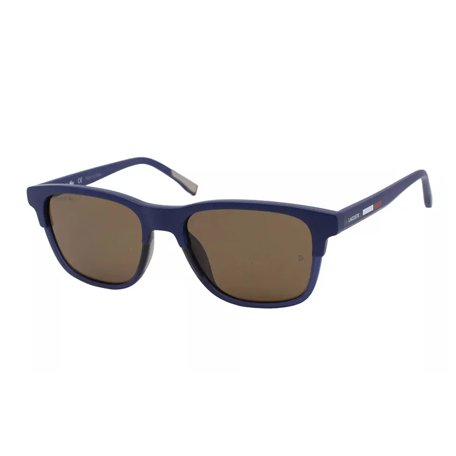 Kính mắt Xanh - Nâu - Kính Mát Lacoste Men's Soft Square Sunglasses L607SND 424 54 Màu Nâu/Xanh - Vua Hàng Hiệu