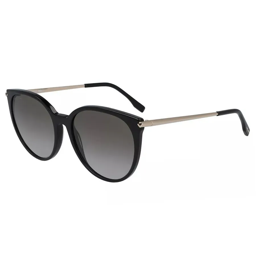 Kính mắt Unisex - Kính Mát Lacoste Sunglasses L928S 001 56 Màu Xám/Đen - Vua Hàng Hiệu