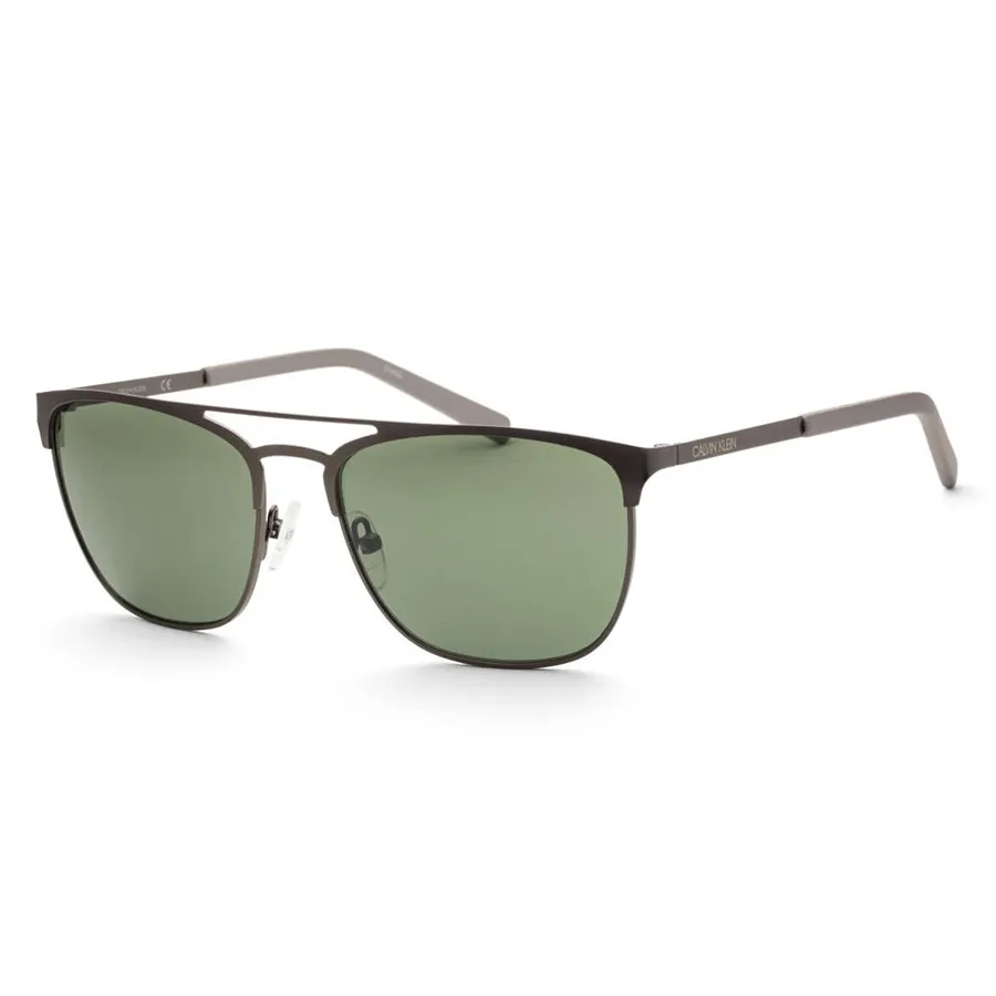 Kính mắt Calvin Klein - Kính Mát Nam Calvin Klein CK Fashion Sunglasses CK20123S-008 Màu Xanh Green - Vua Hàng Hiệu