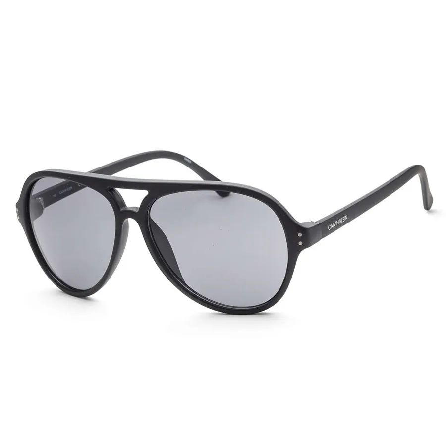 Kính mắt Calvin Klein - Kính Mát Nam Calvin Klein CK Matte Black Sunglasses CK19532S-001 Màu Đen - Vua Hàng Hiệu