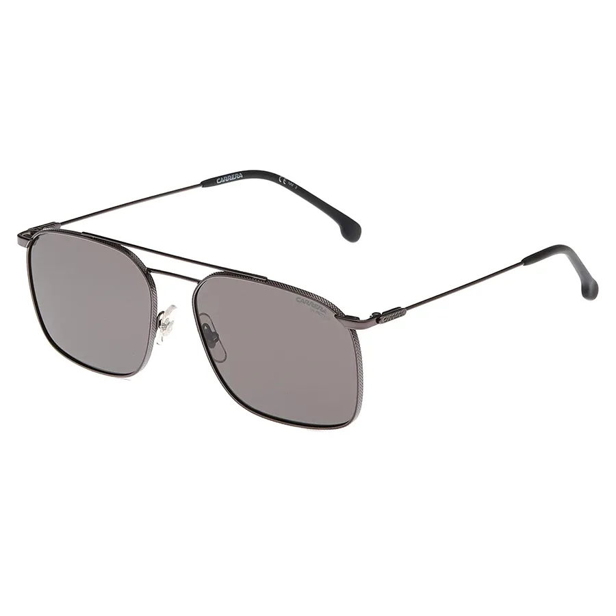 Kính mắt Đen xám - Kính Mát Nam Carrera Ruthenium Black Sunglasses 186-S-0V81-IR Màu Đen Xám - Vua Hàng Hiệu