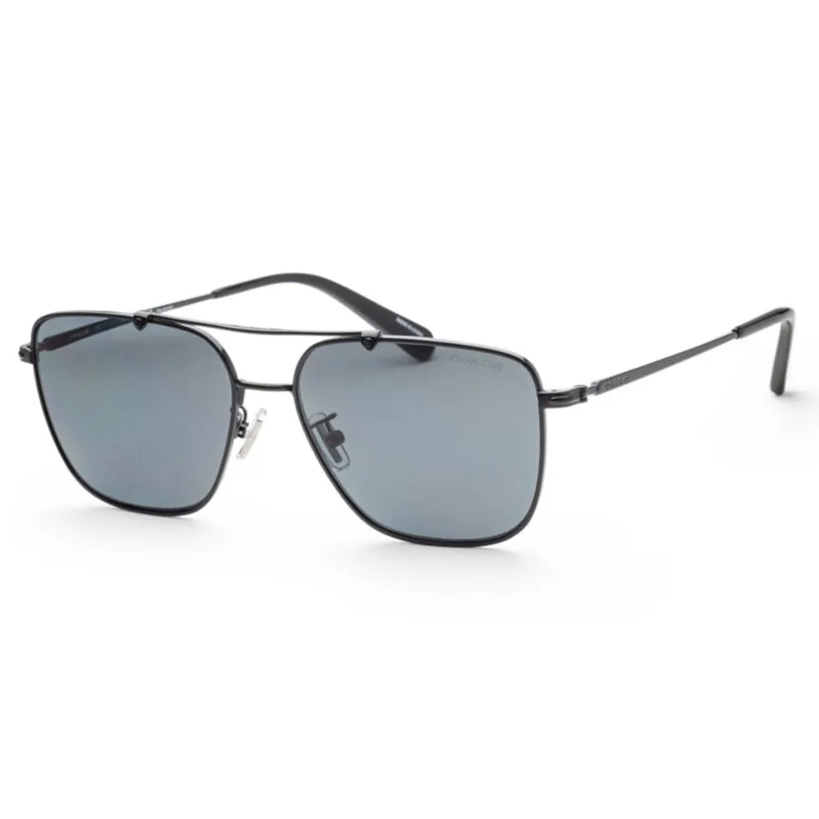 Kính mắt Đen xám - Kính Mát Nam Coach Men's Sunglasses HC7137-939381 Màu Đen Xám - Vua Hàng Hiệu